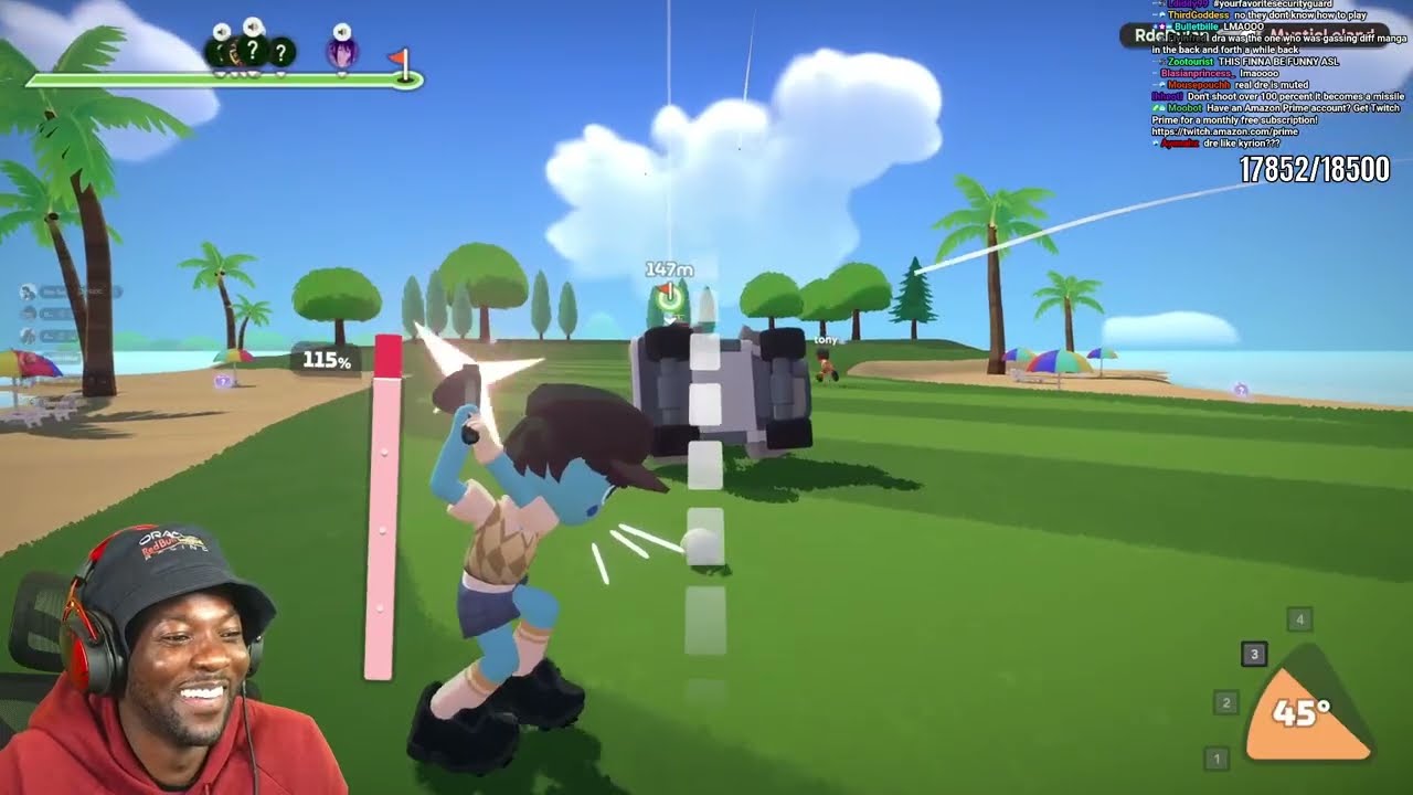 RDCWORLD1 PLAYS SUPER GOLF AGAIN 2/26