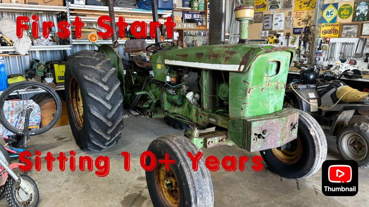 John Deere 2030 | First start in 10+ years.