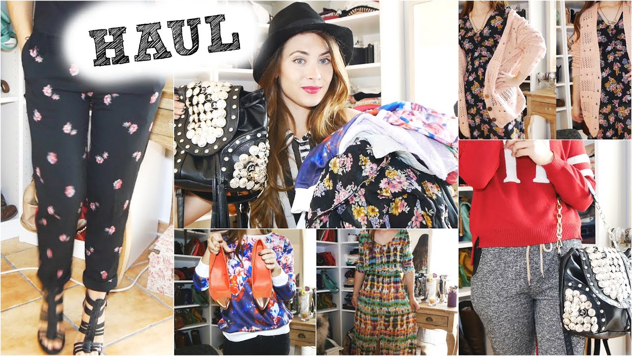 Haul: Compras de Otoño 2014!! Ropa, bolsos.. Huge Fall Haul!!