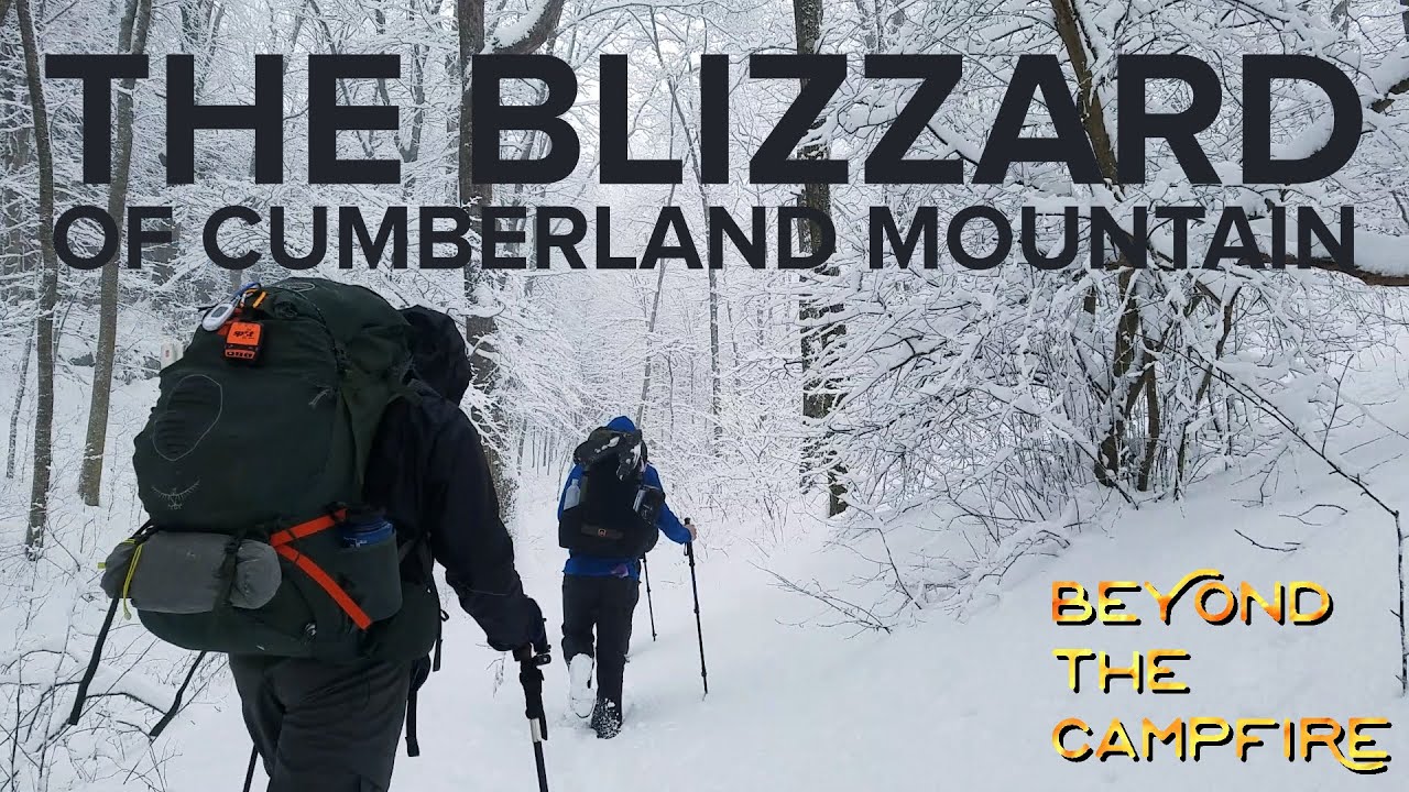 Backpacking Cumberland Gap National Historic Park in a Snowstorm - Kentucky, Virginia, Tennessee