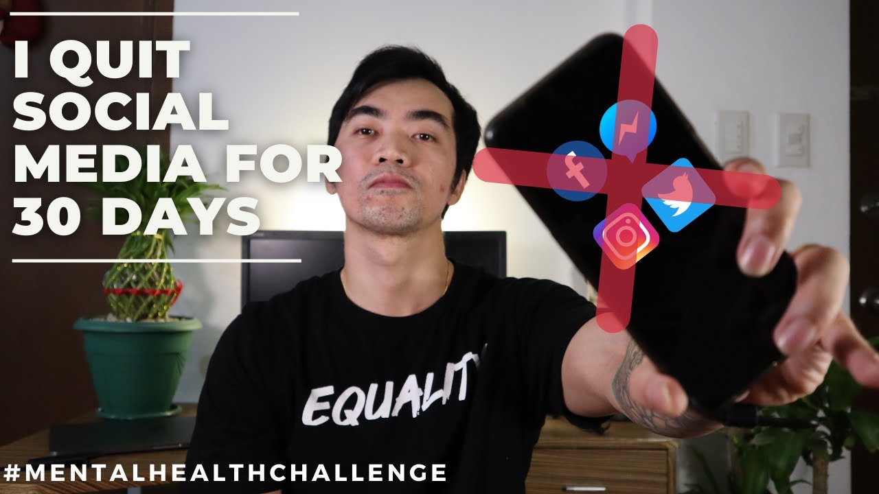 I QUIT SOCIAL MEDIA FOR 30 DAYS - Here's what I learned