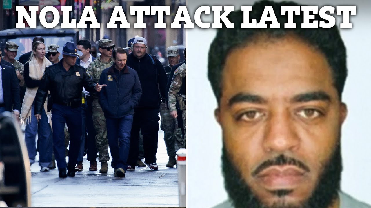 LIVE: New Orleans terror attack press conference as death toll rises to 15