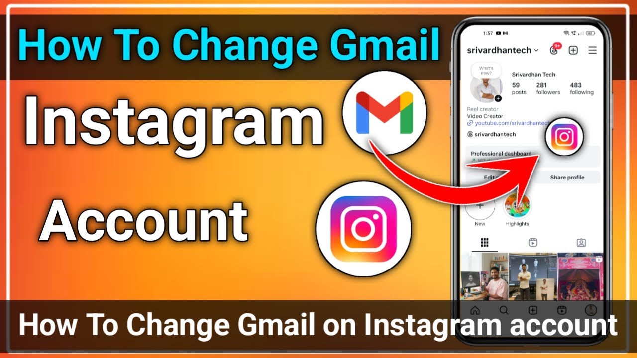 How to Change Gmail on Instagram Account | How to Update Gmail on Instagram Account 2025