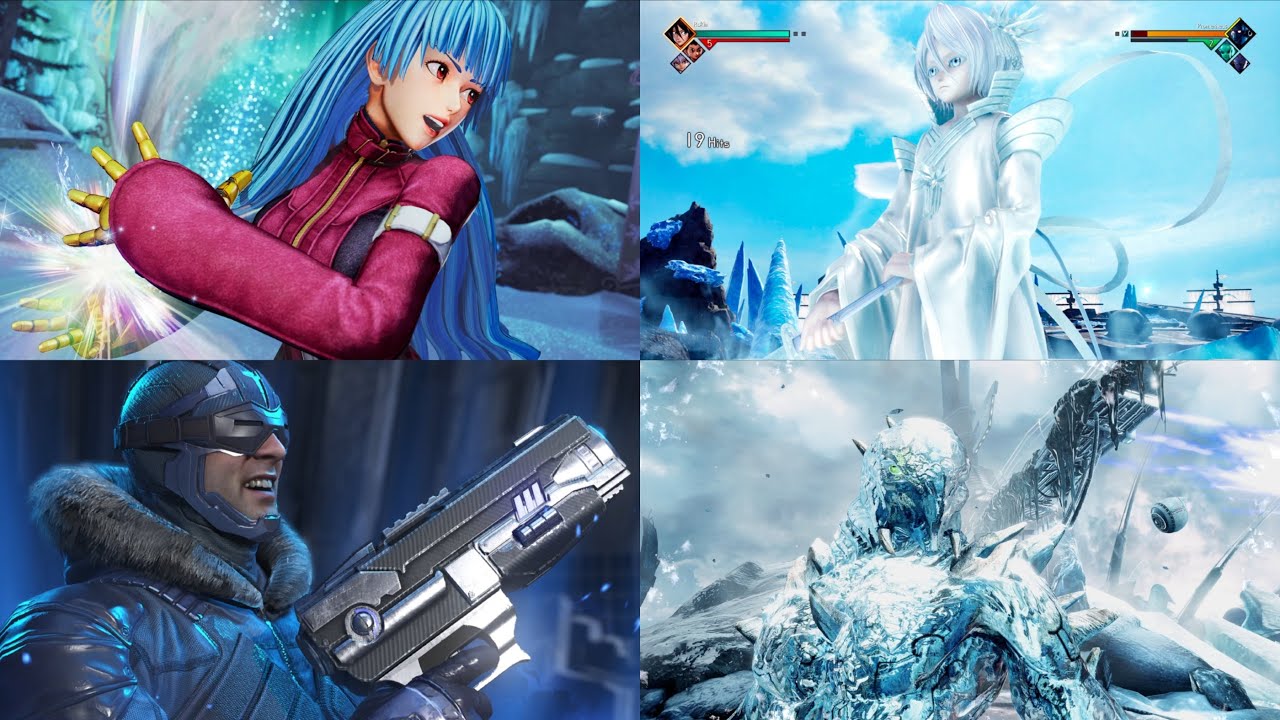 ICE SUPER MOVES IN FIGHTING GAMES COMPILATION