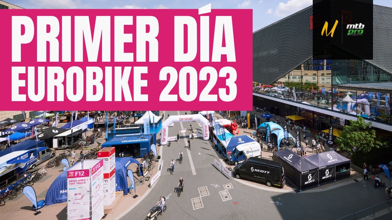 Primer día de EUROBIKE 2023 ¡Esto es inabarcable! 😰