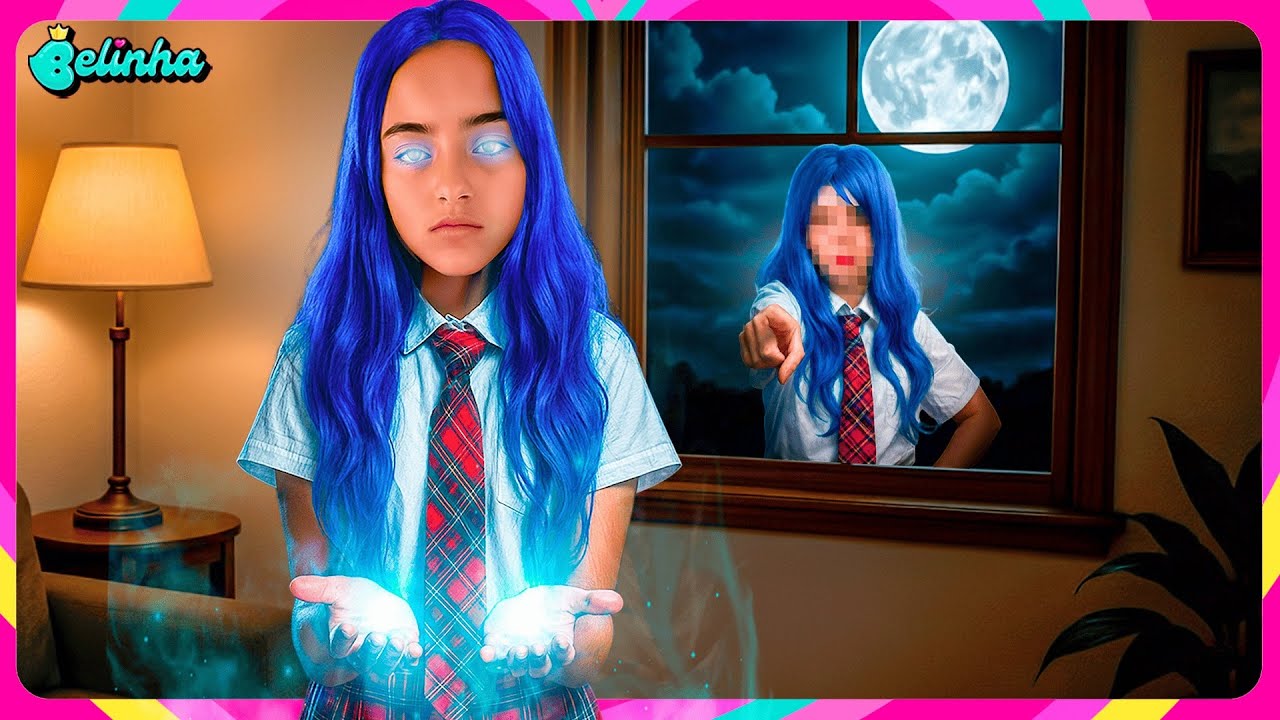 A BELINHA FOI CONTAMINADA PELO VÍRUS AZUL DA ZARA - A MENINA QUE NÃO GOSTA DA BELINHA