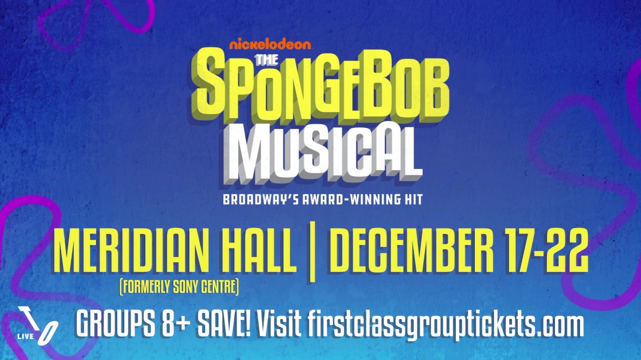The Spongebob Musical - FirstClass Group Tickets