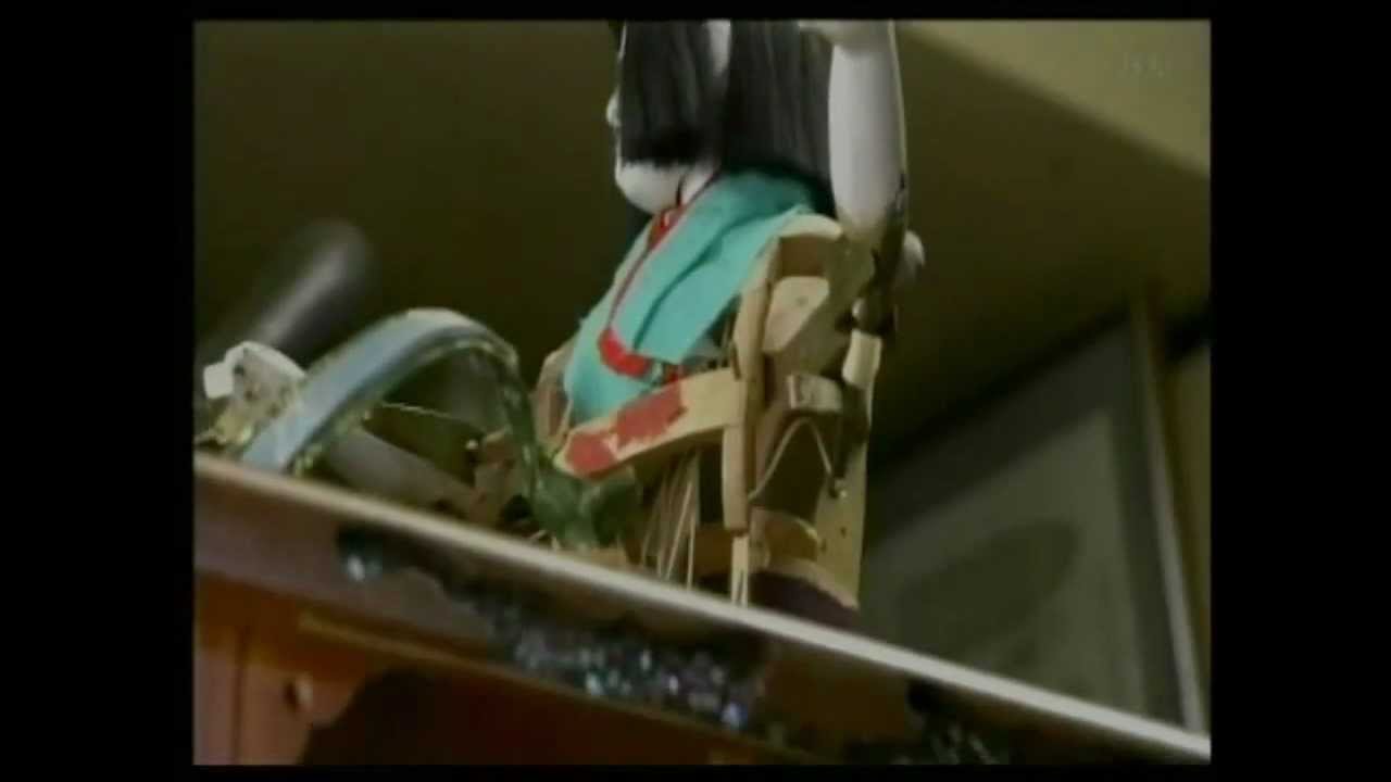 Caligraphy and Archer Karakuri Japanese Clockwork Robots