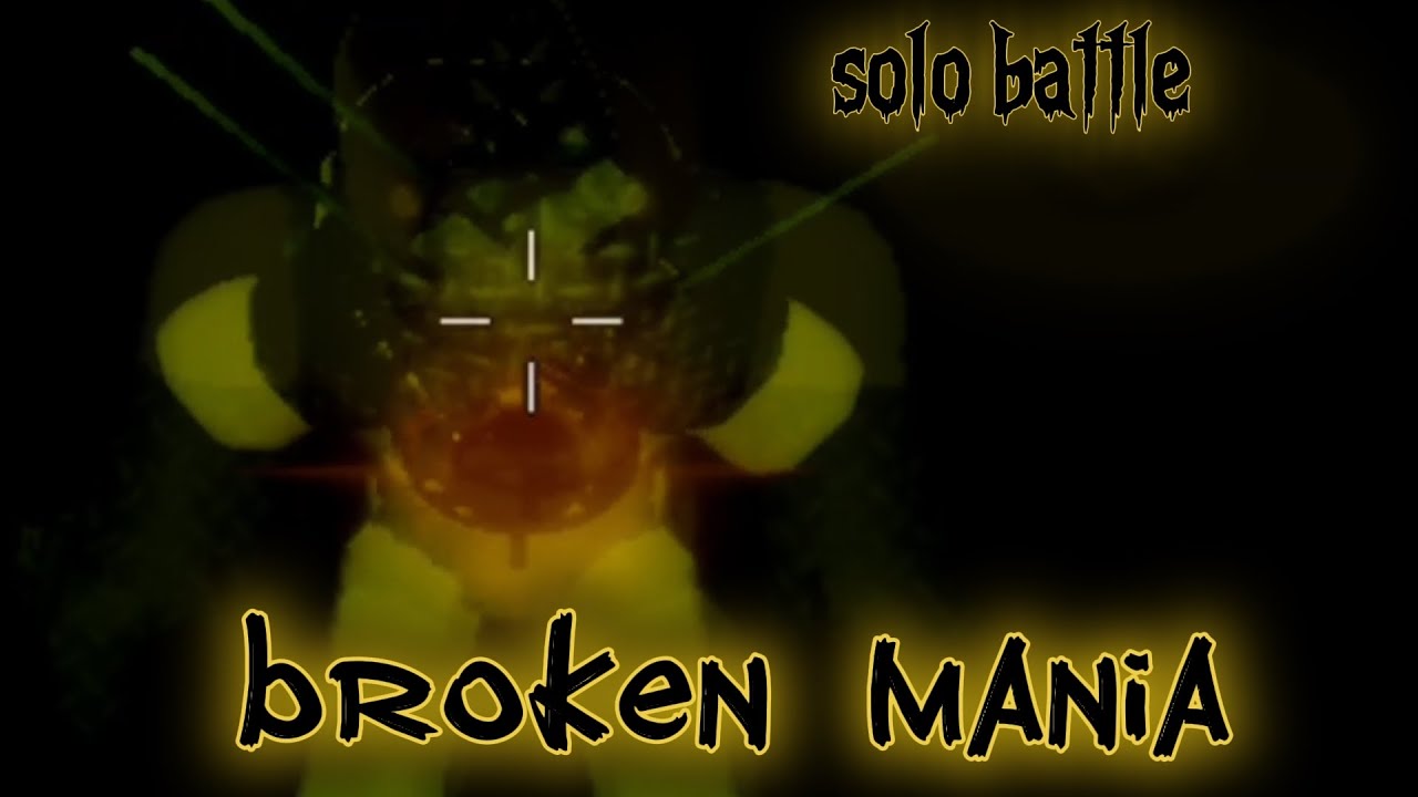 The rakoof kill test [showcase] broken mania (solo battle) #roblox 