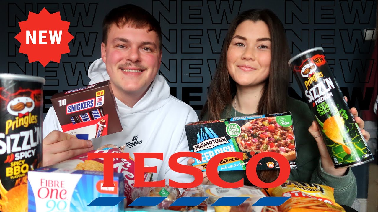 trying *NEW* tesco snacks | TASTE TEST!!