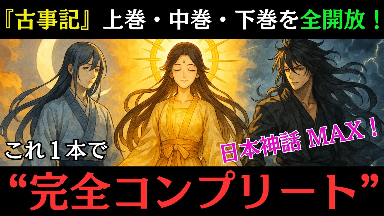 【10倍楽しめる！古事記】上中下巻:知らなきゃ損する“面白すぎる”日本神話の世界へようこそ