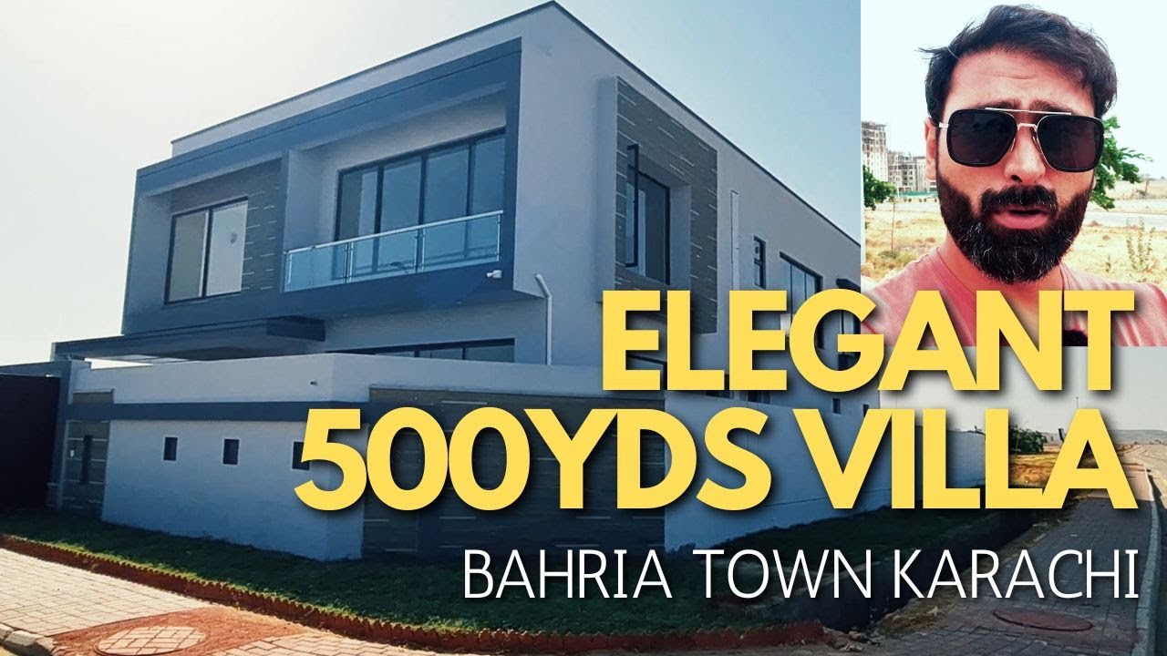 Let's Visit A Beautiful 500 sq yard Villa in Precinct 29, Bahria Town Karachi #bahriatownkarachi