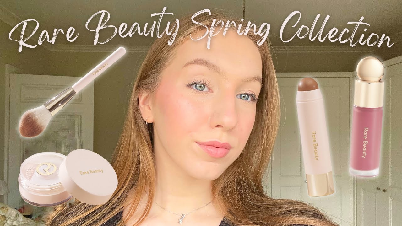 Rare Beauty Spring Collection 🌸 | Bronzer Stick, Setting Powder + New Blush Shades ✨