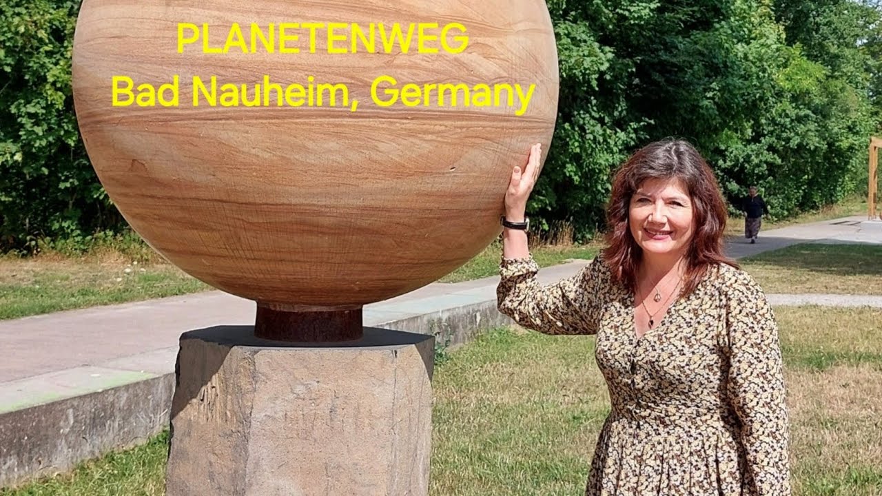 Planetenweg in Bad Nauheim, Germany