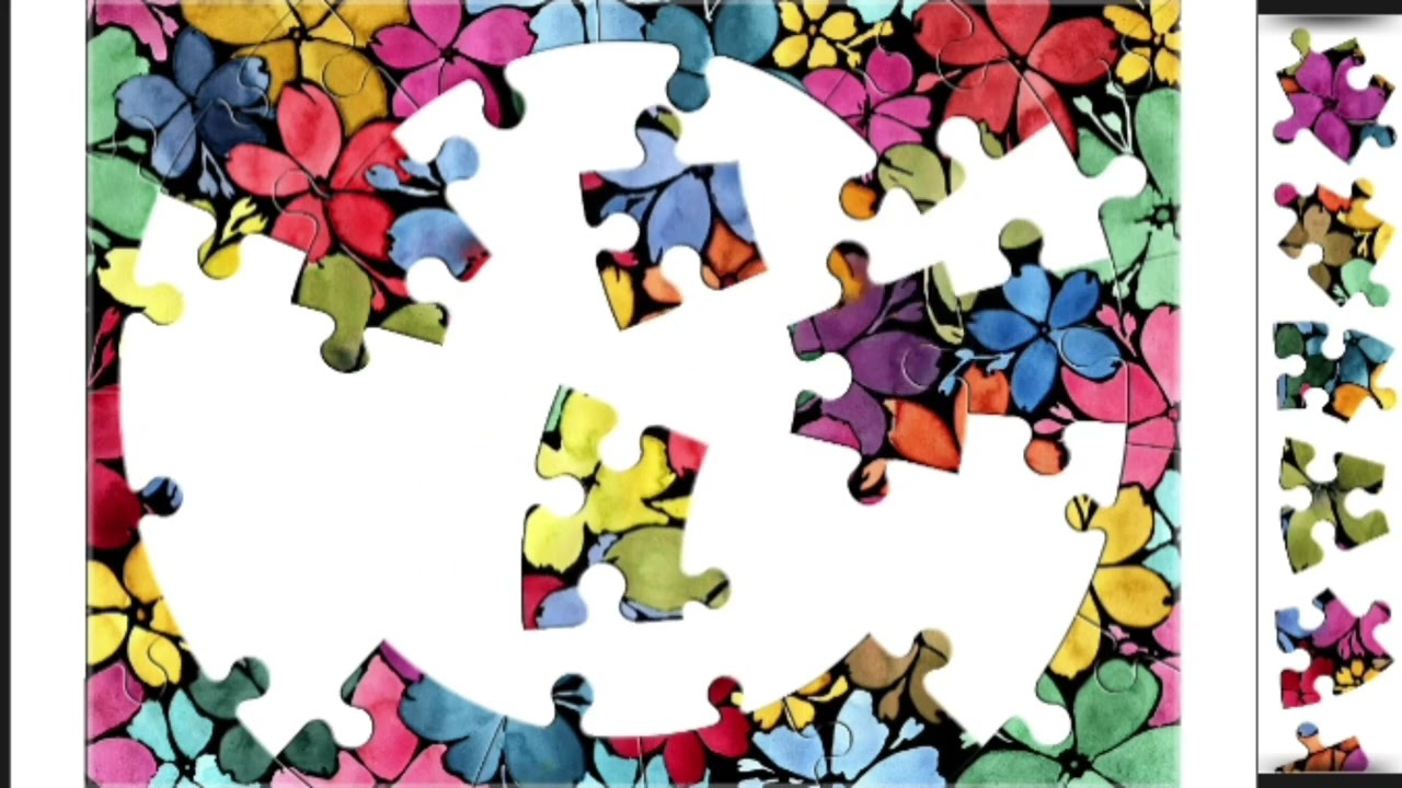 Colorful Flowers 🌈💐 jigsawpuzzle 🧩✨ @puzzlemaster1034 