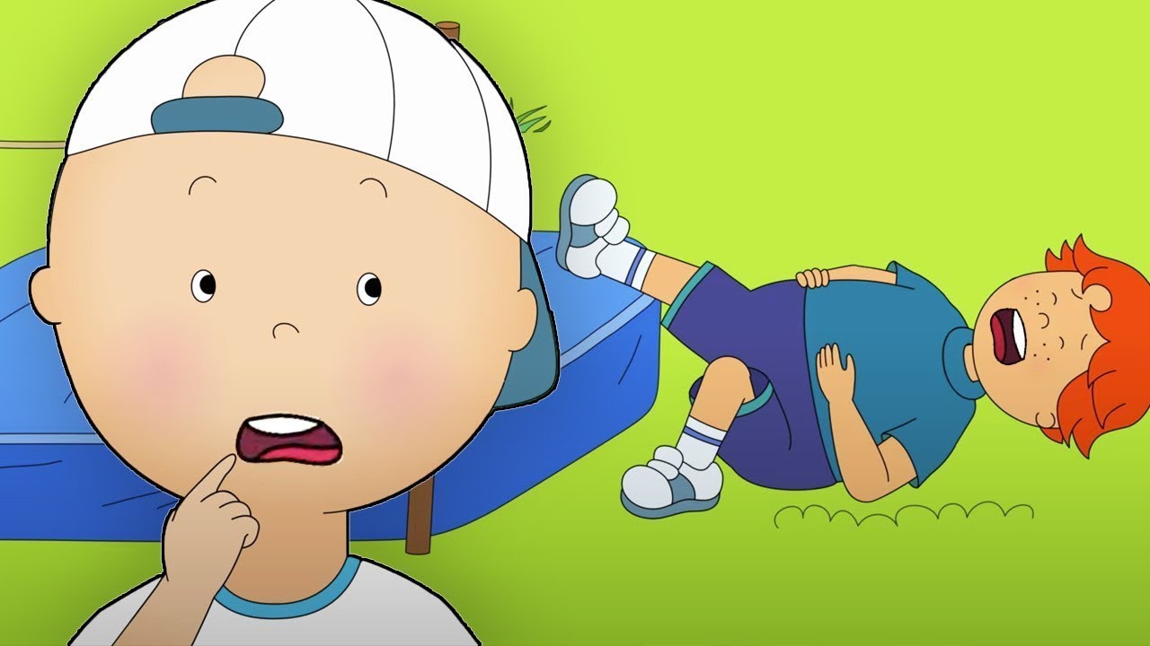 Leo's Broken Leg | Caillou | WildBrain Kids