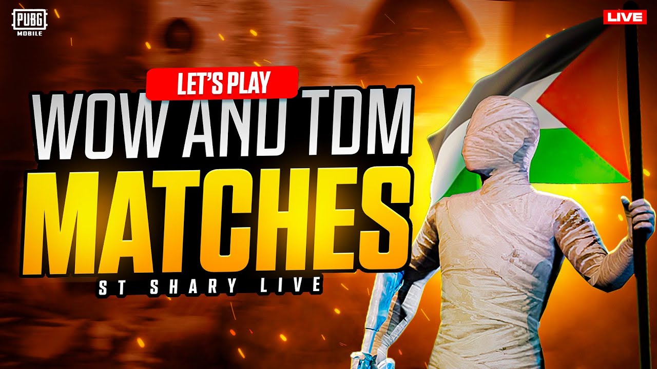 PUBG Mobile Classic And WOW Rooms | ST Shary is Live From Germany |