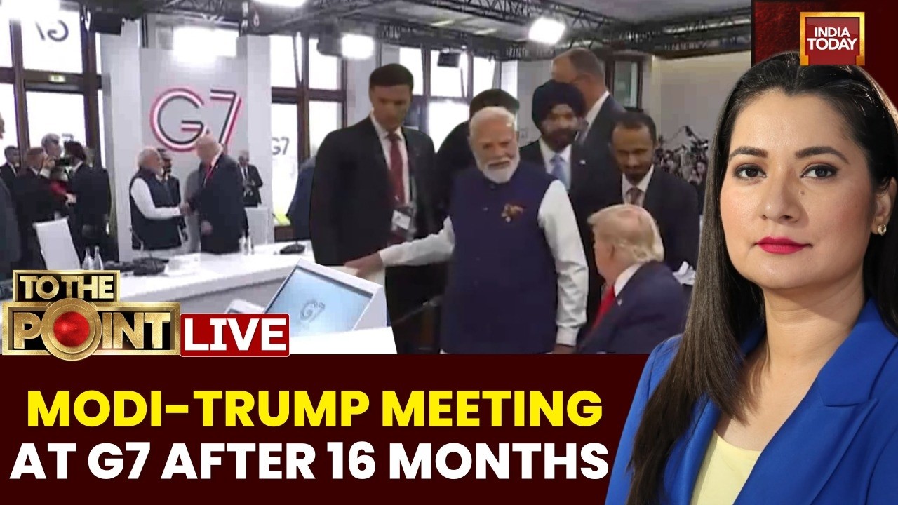 LIVE: Modi-Trump Meeting At G7 Summit | PM Modi Meets US President Trump After 16 Months | India-US