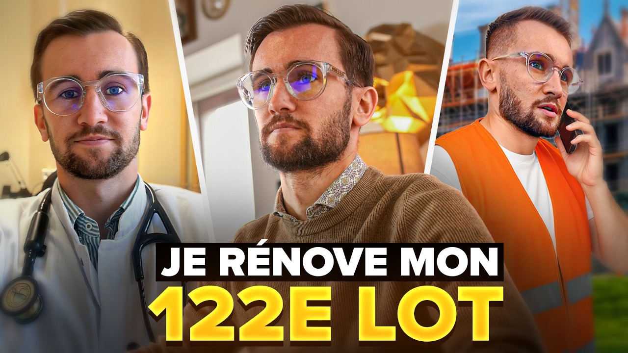 VLOG: 24h dans ma vie de médecin, entrepreneur, investisseur (suivi chantier, projet, famille)