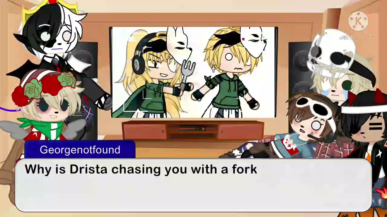 MCYT react to Drista AUs | Bad Apple | Read pinned comment