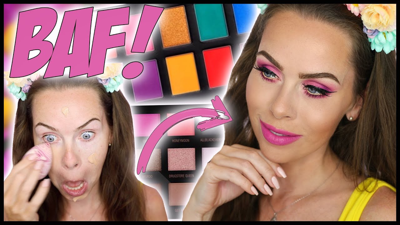 TAK TOHLE MĚ HODNĚ BAVILO! 🌈| NEONOVÉ LÍČENÍ S REVOLUTION BY PETRA, NYX OFF TROPIC