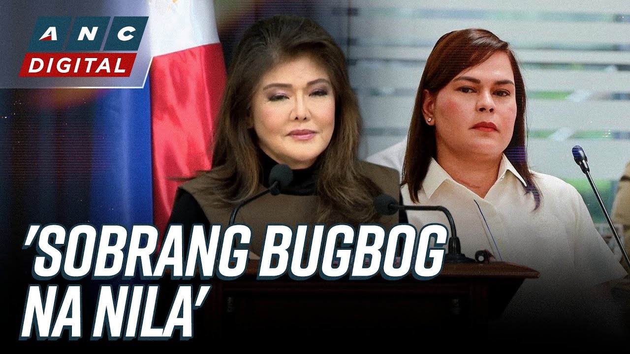 'Sobrang bugbog na sila': Imee Marcos says VP Duterte 2028 bid to give hope to supporters | ANC