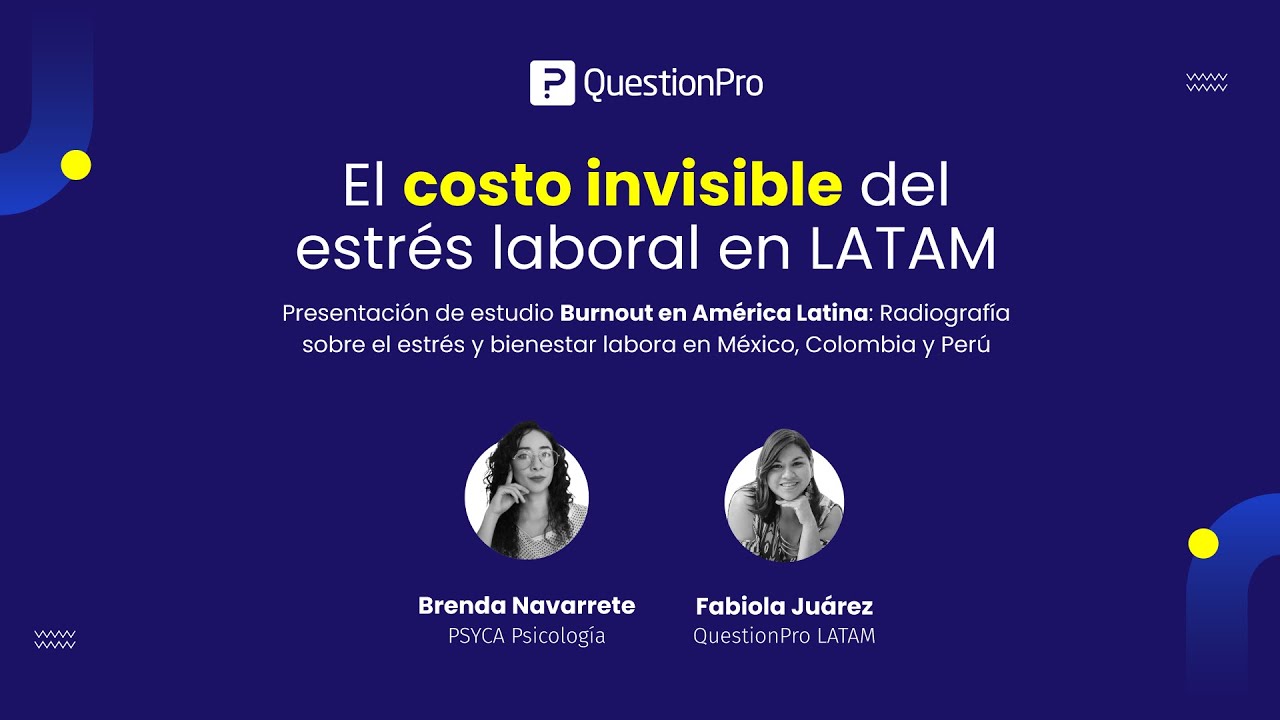 Webinar: El costo invisible del estrés laboral | QuestionPro