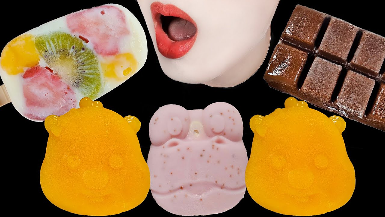 ASMR ICE FACTORY ICE CREAM MUKBANG 아이스팩토리 아이스크림 먹방 NO TALKING EATING SOUNDS