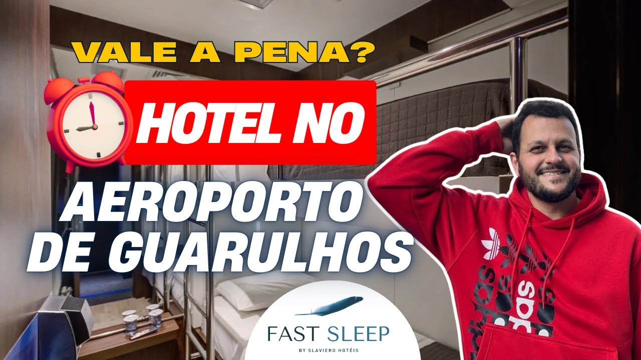 HOTEL DENTRO DO AEROPORTO? Mostrei tudo do FastSleep em Guarulhos!