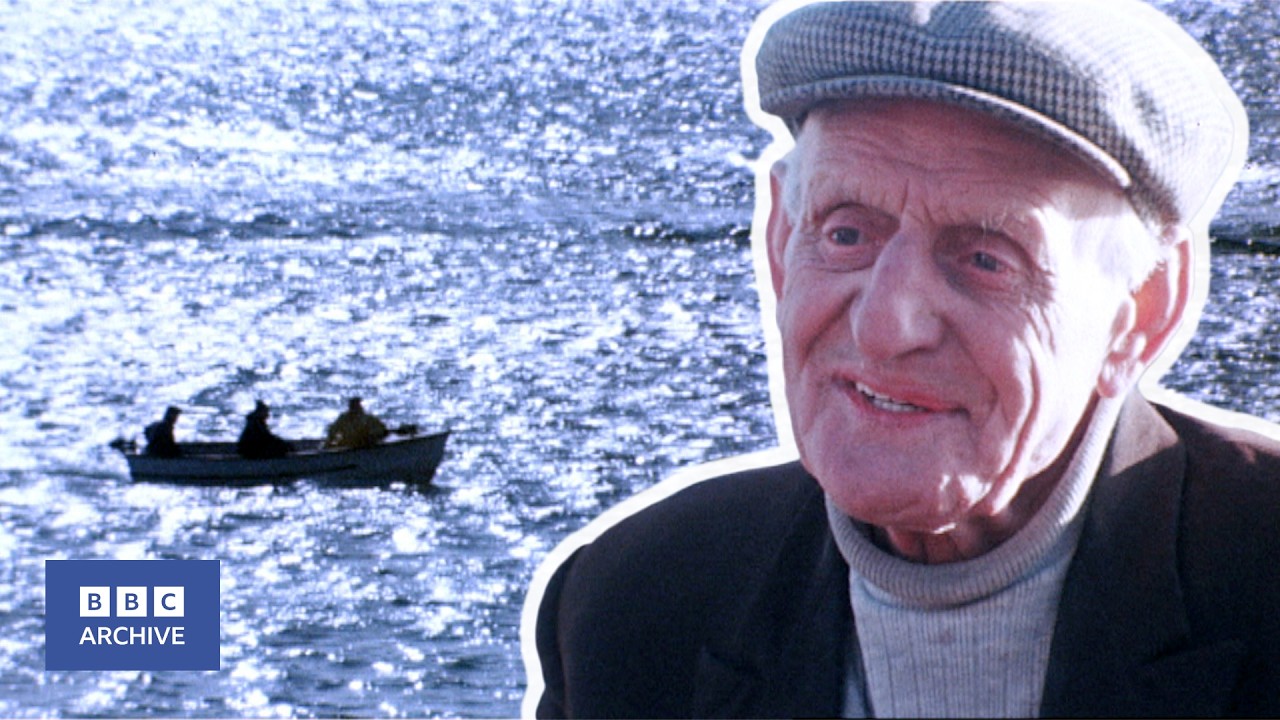 1974: Octogenarian LOBSTER HUNTER | Nationwide | World of Work | BBC Archive