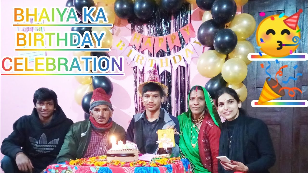 Bhaiya ka birthday celebration 🎉 anjalifamilyvlogs #phadilifestyle #pahadivlog 