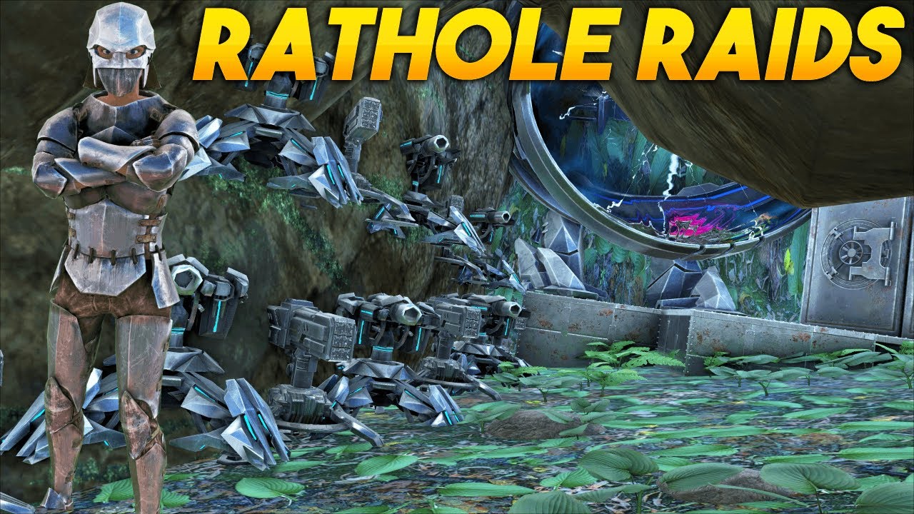 How I Raided 3 Extremely Profitable Ratholes - ARK