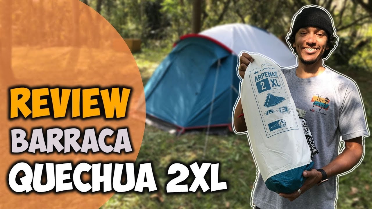 BARRACA QUECHUA ARPENAZ 2 XL FRESH & BLACK | REVIEWS | Tô de Folga