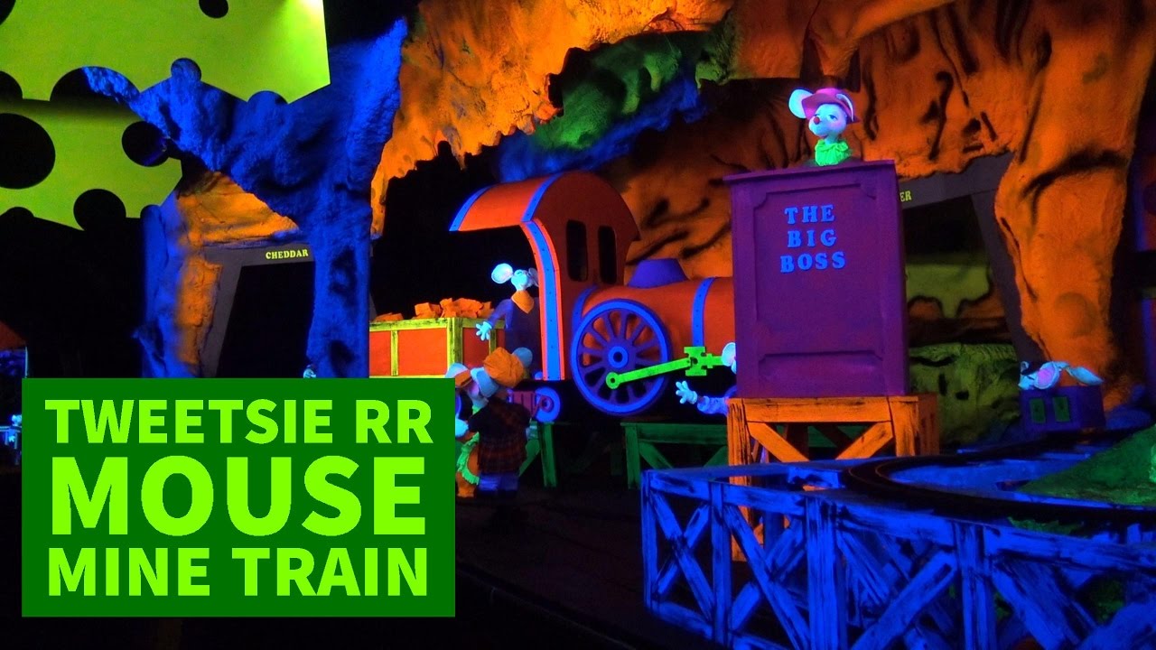 Tweetsie Railroad Mouse Mine Train POV