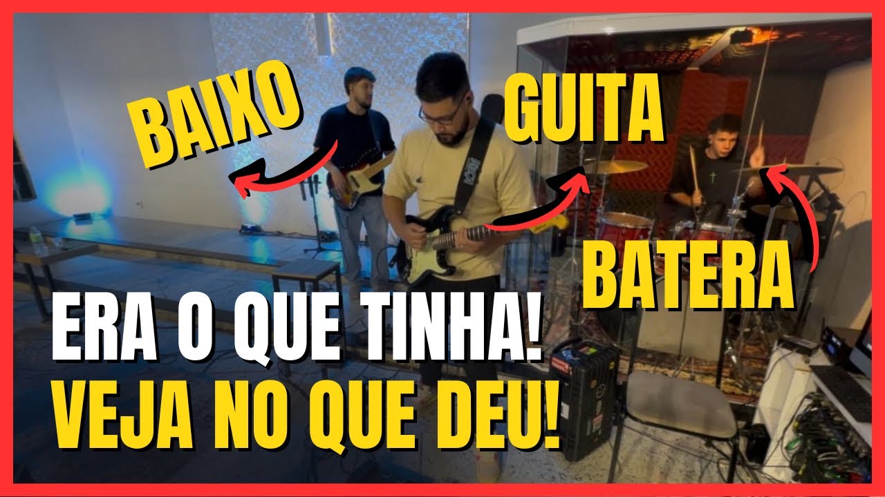 Guitar Cam // &ldquo;Pra Sempre & Confiando em Nosso Deus&rdquo; || No Flow 🔥
