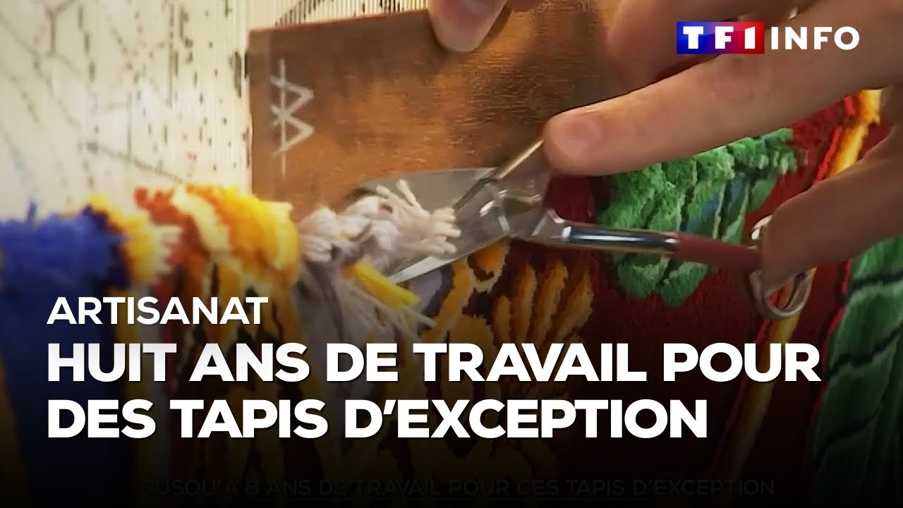 Huit ans de travail pour confectionner un tapis d'exception