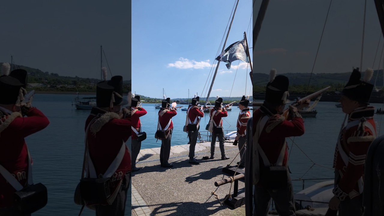 Redcoats at Conwy Pirate Festival 