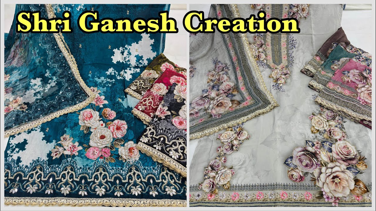 ईद Collection 🌙 Full Designer Suit Collection 🌙 Shri Ganesh Creation 