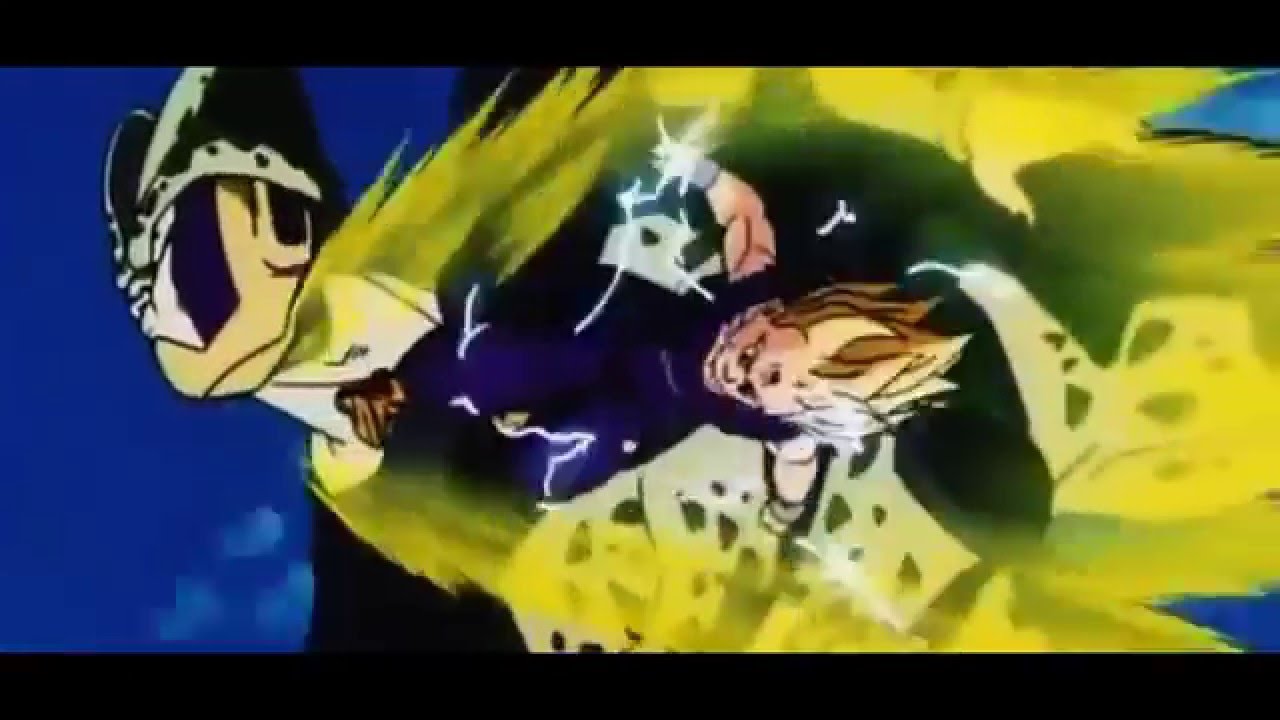 DBZ Gohan vs Cell AMV Breaking The Habbit