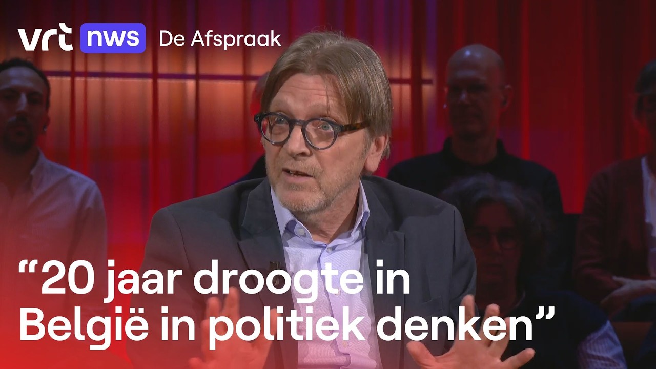 Guy Verhofstadt stelt 'De burger in opstand' voor