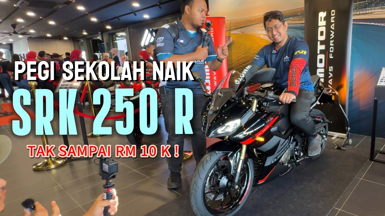 BAWAH RM10 K BOLEH DAPAT SPORTBIKE 250 cc | QJMOTOR SRK 250 R