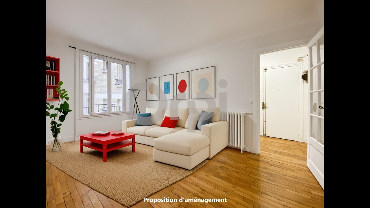 Très beau 2 pièces en excellent état au coeur de la Campagne à Paris dans le 20e