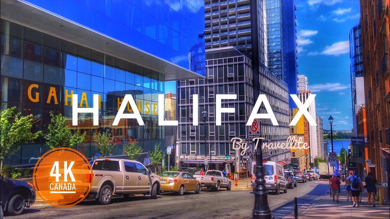 Halifax Downtown Canada 🇨🇦 | Waterfront | City Streets | 4K Walking Tour | Summer 2024