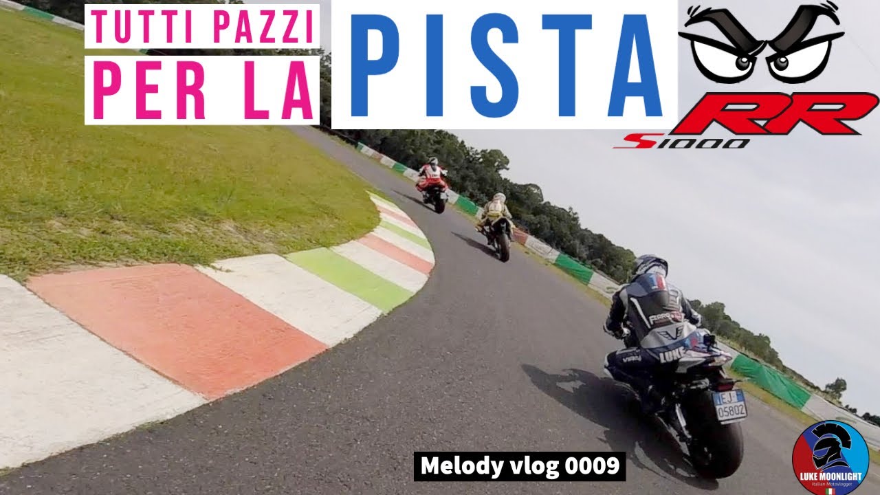 TUTTI PAZZI per la PISTA - SAGITTARIO - S1000RR - Corso Giugno 2021 Melody vlog 0009