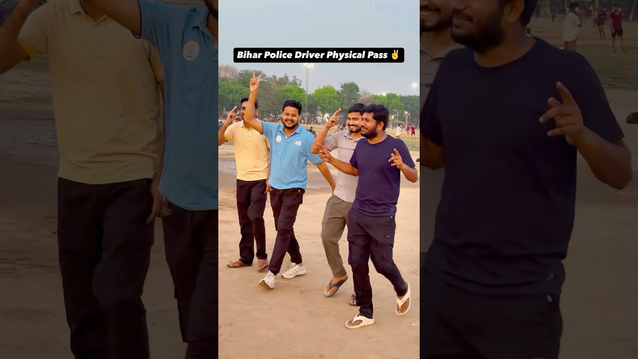 Bihar Police Driver Physical Pass ✌️#viralvideo #driving #driver #biharpolicedriver