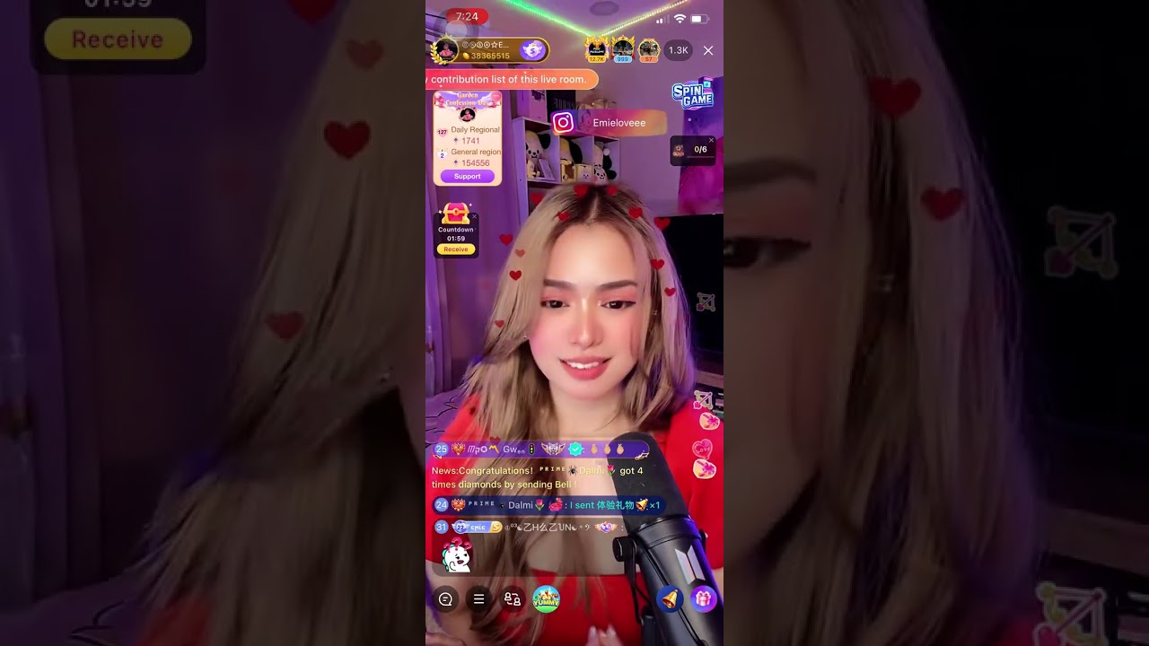 Summer Gift Effect @BigoliveOfficial - Emie Conjurado