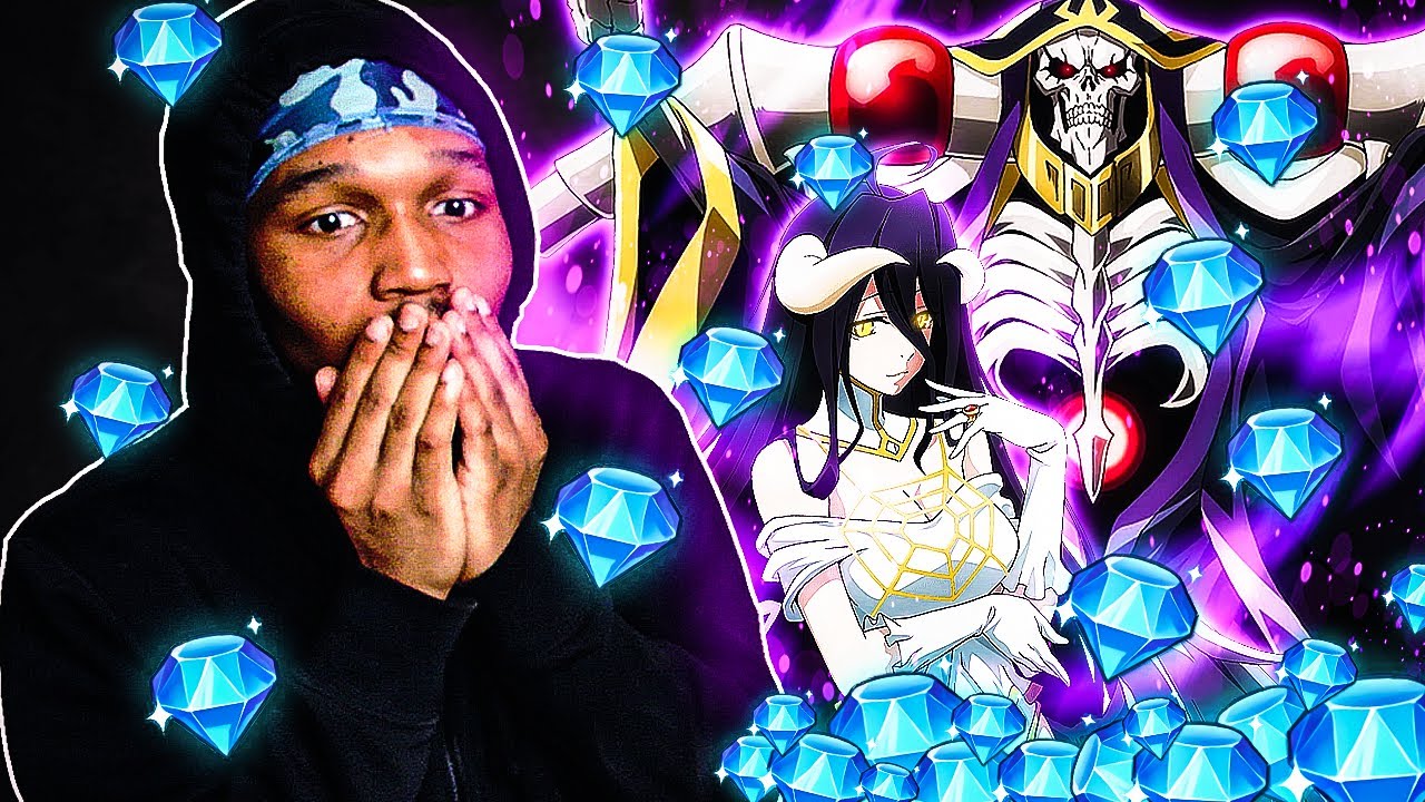 1200 GEMS OVERLORD X 7DS GRANDCROSS COLLABORATION SUMMONS?! 6/6 Ainz?! [7DS: Grand Cross]