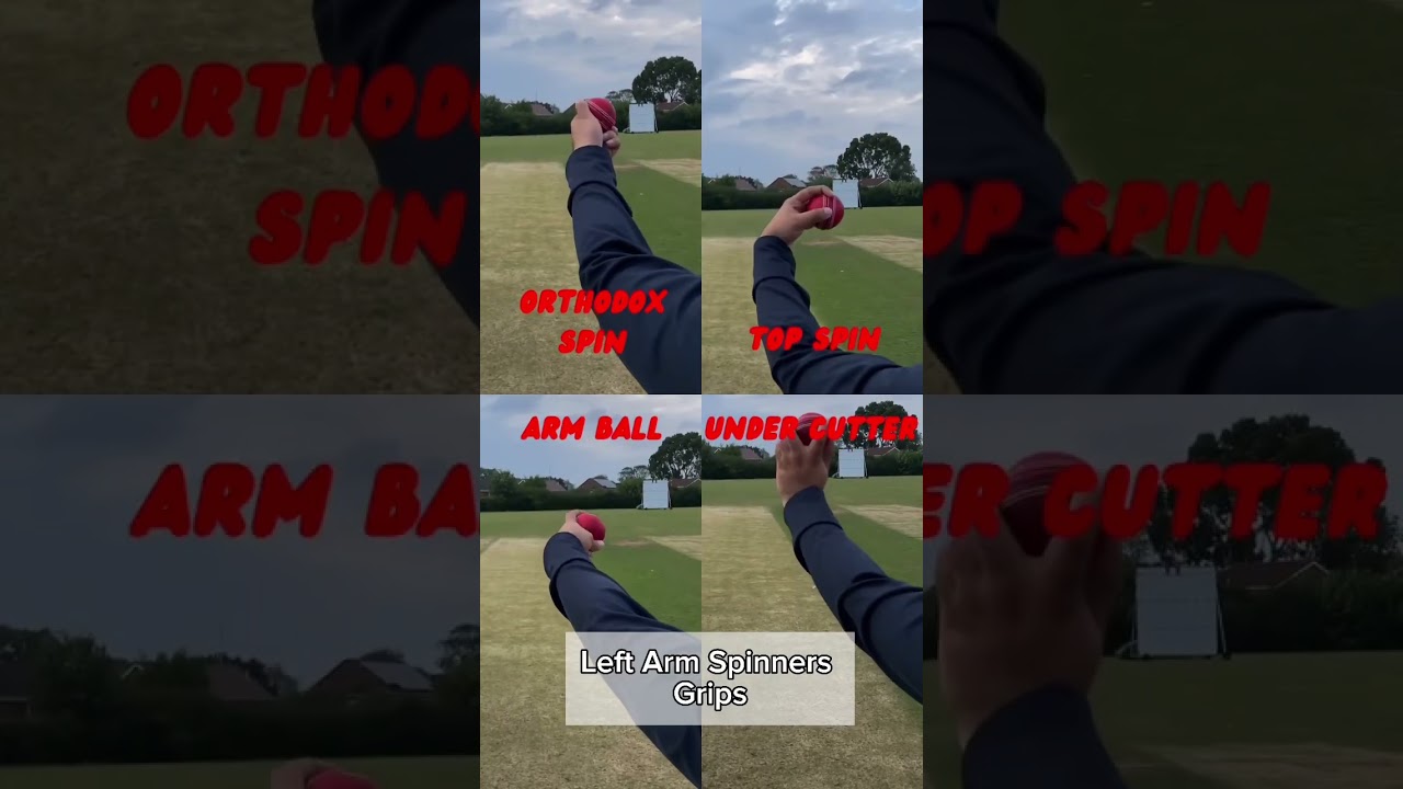 Master 4 key bowling variations for left-arm spin and keep the batsmen guessing ! #shorts #cricket