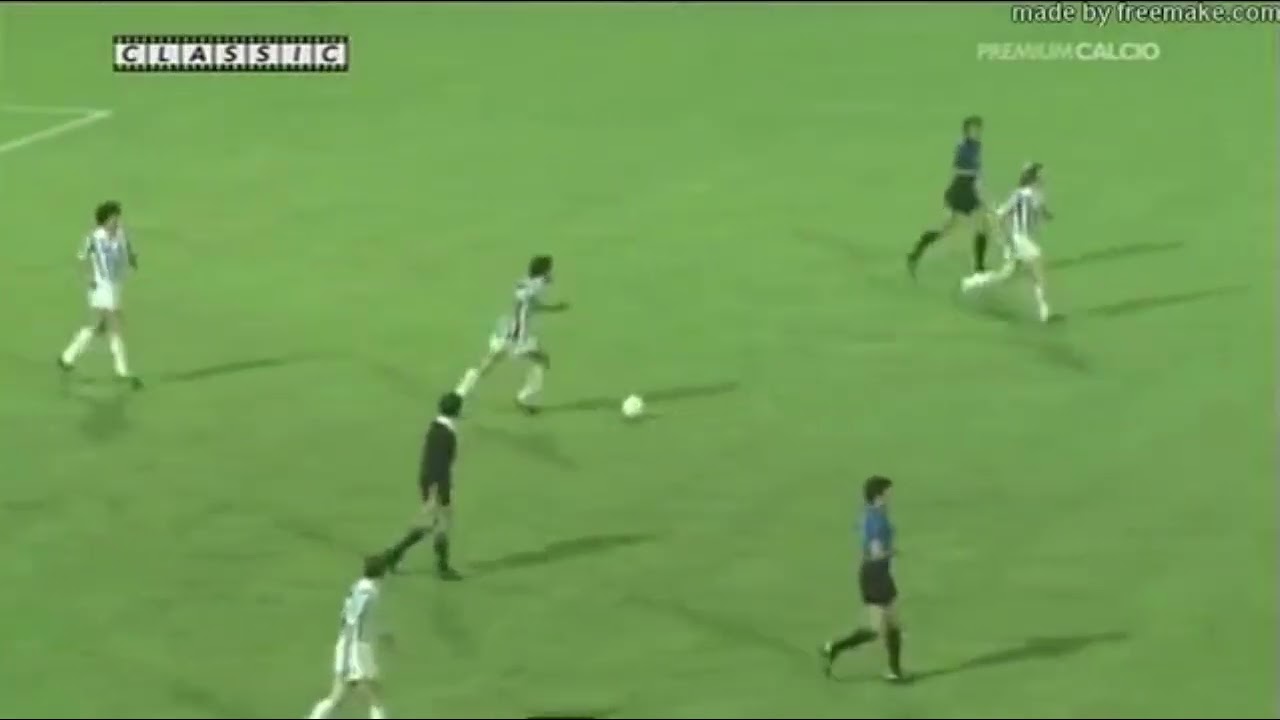 Michel Platini vs Inter Milan - 1983 Club Mundialito - All Touches