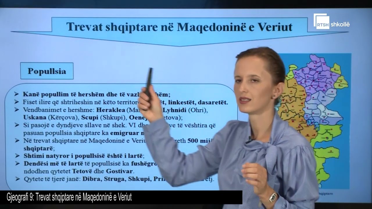 Trevat shqiptare në Maqedoninë e Veriut | Gjeografi 9
